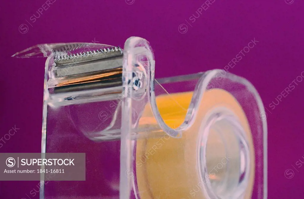 Close_up of tape dispenser