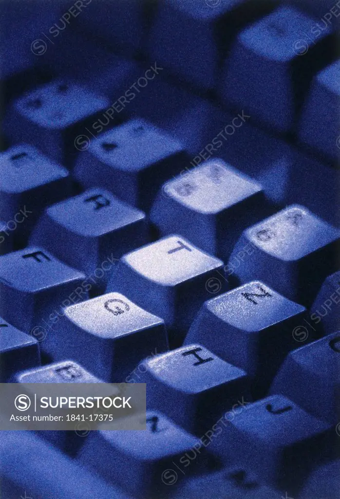 Close_up of computer keyboard