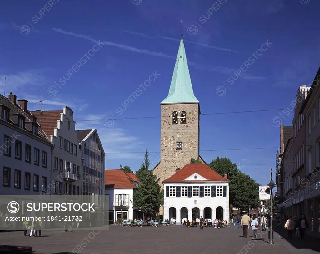 Church of St Agatha, Dorsten, Recklinghausen, North Rhine Westphalia, Germany