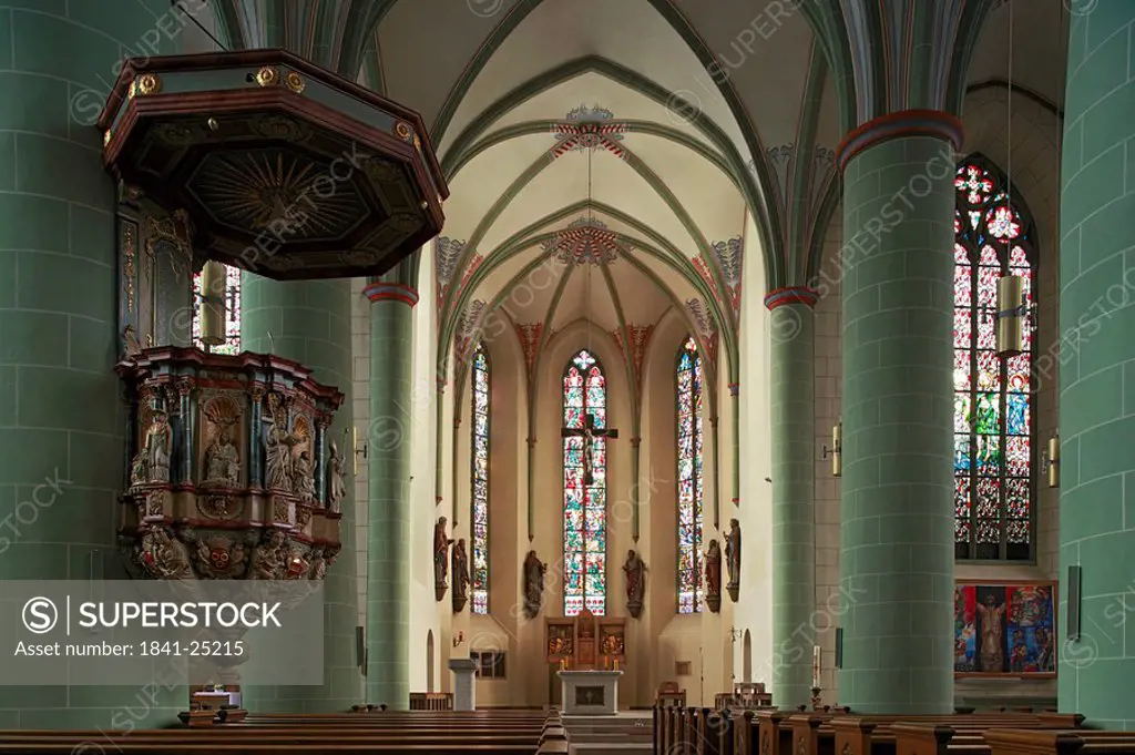 Parish Church Saint John Baptist, Attendorn, North Rhine_Westphalia, Germany, Europe