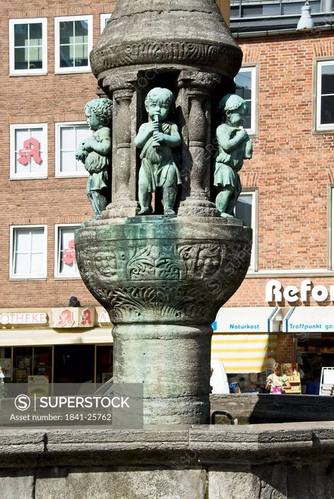 Fountain in Bremen, Germany