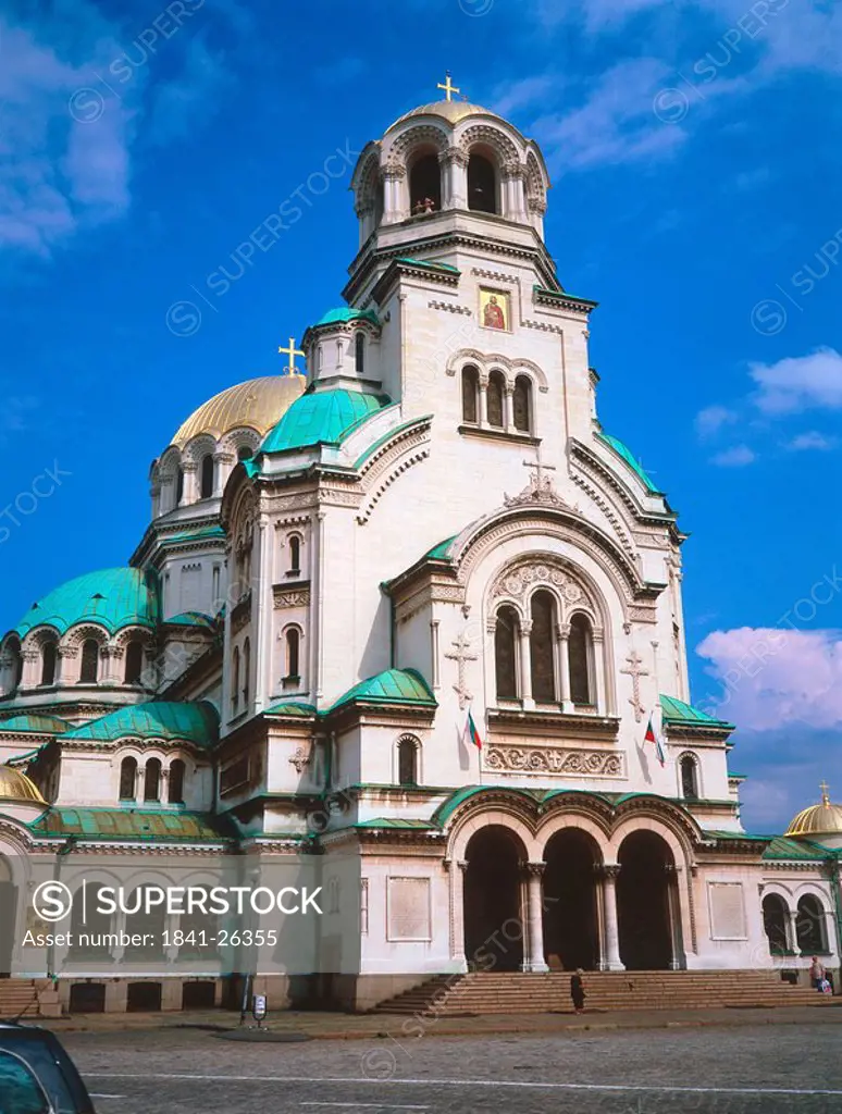 Facade of church, Sofia, Bulgaria