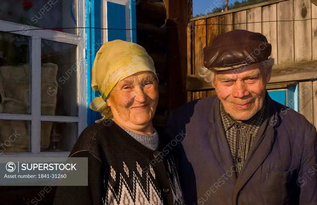 Couple in Listvyanka, Russia