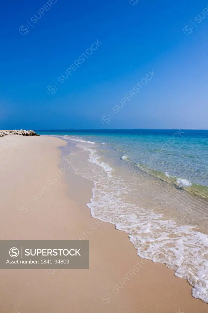 Surf on beach, Sealine Beach Resort, Mesaieed, Qatar