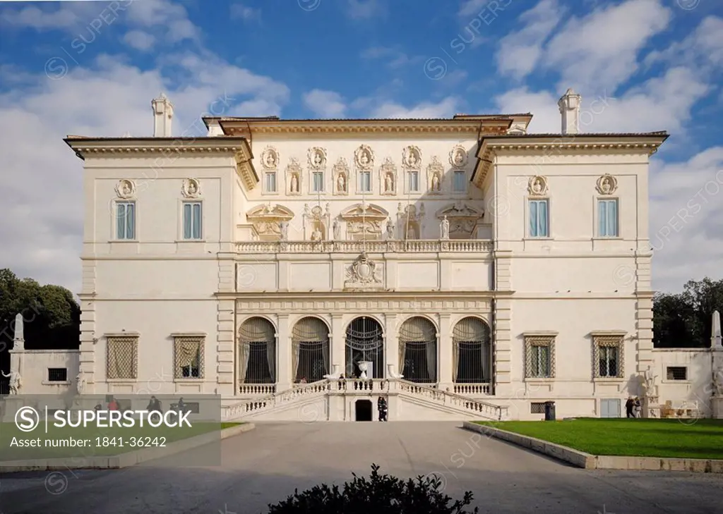 Galleria Borghese, Rome, Italy, front view