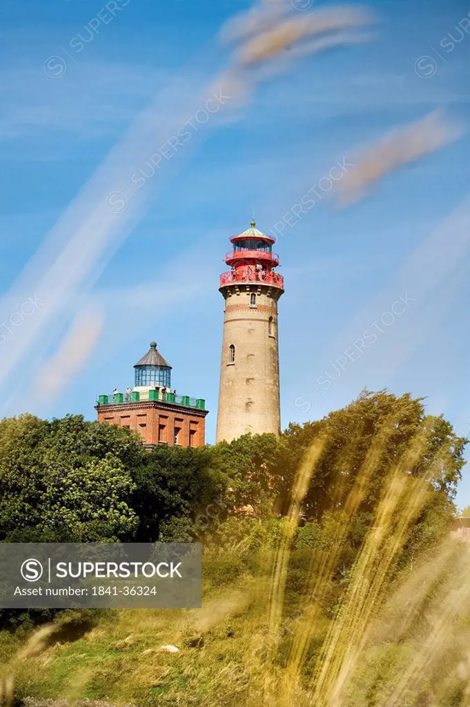 Kap Arkona lighthouses, Ruegen, Germany