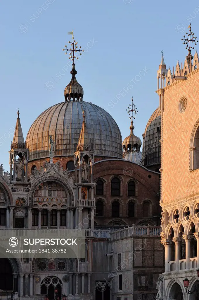 San Marco Basilica and Dogen Palace, Venice, Italy, Europe
