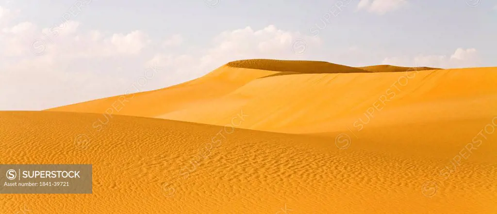 Sand dune in desert, Siwa Oasis, Libyan Desert, Egypt