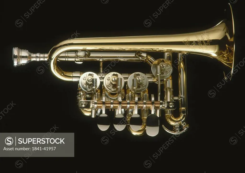 Close_up of trumpet