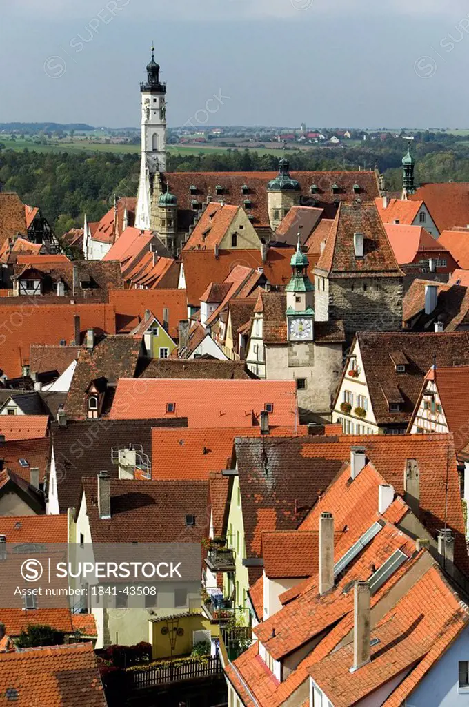 townhall tower, Rothenburg ob der Tauber, Germany