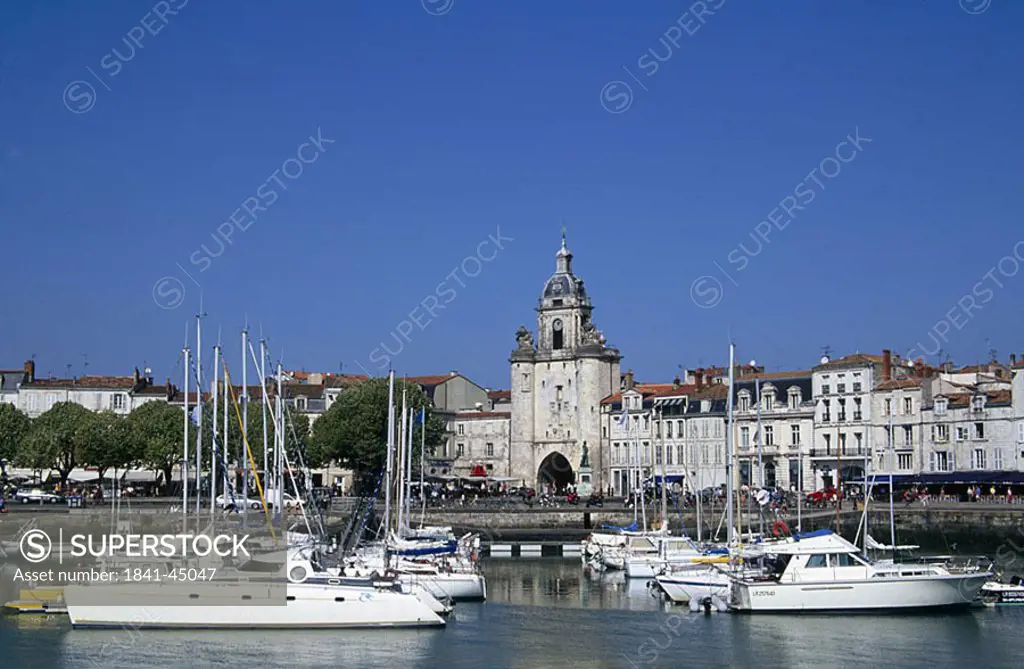 Boats at the marina, La Rochelle, Charente_Maritime, France