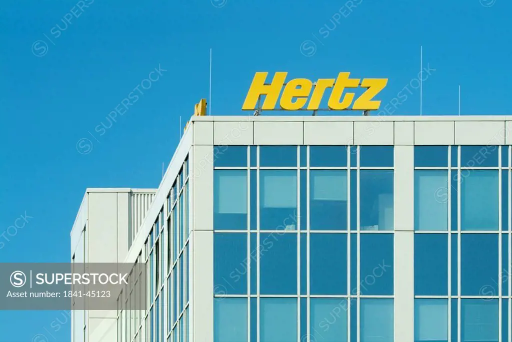 Hertz car rental office building, Eschborn, Frankfurt, Hesse, Germany