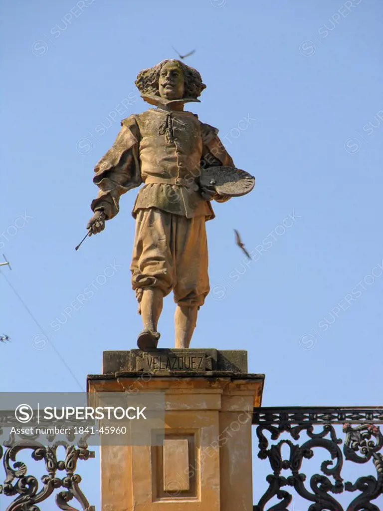 Statue, Sevilla, Andalucia, Spain