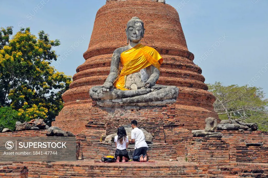 Wat Worachetha Ram, Ayutthaya, Thailand, Asia