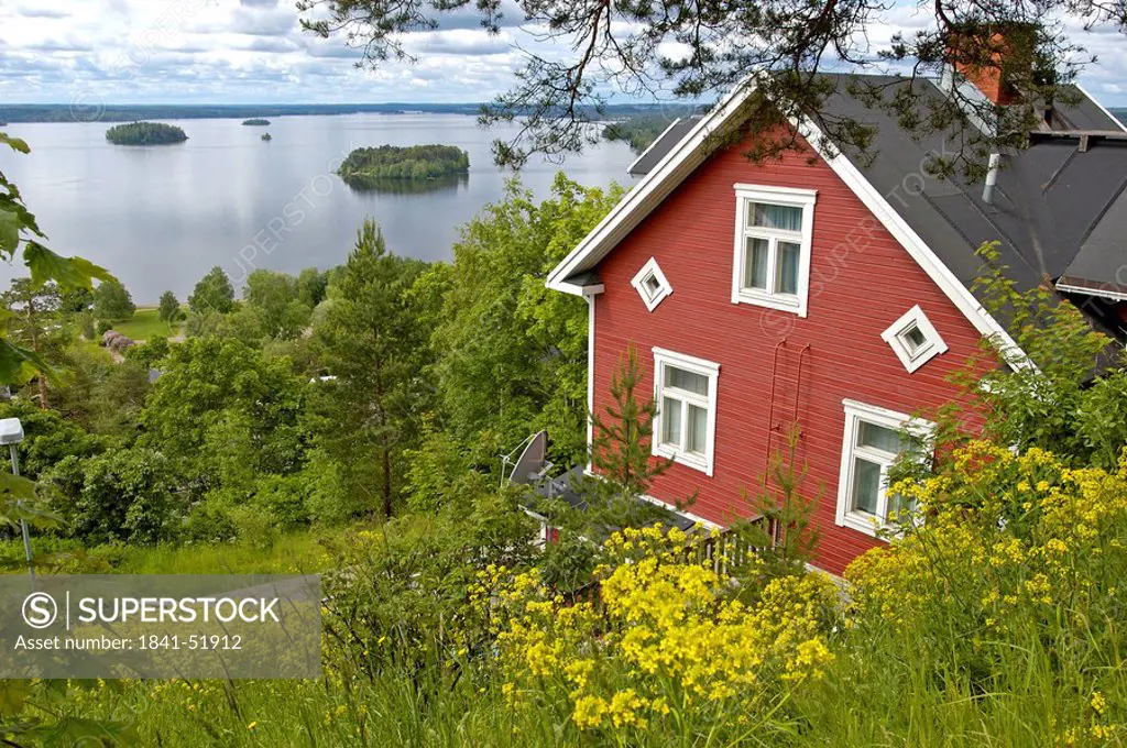 House at coast, Helsinki, Finland