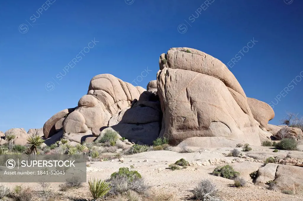 Rocks in the Joshua Tree National Park, California, USA