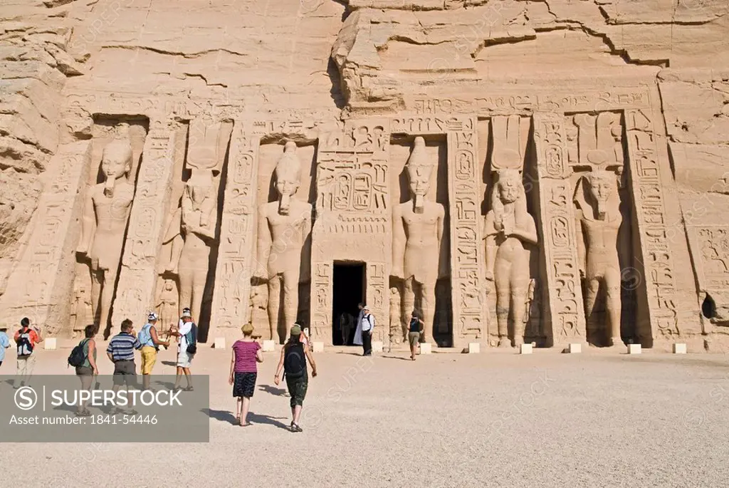 Temple of Nefertari in Abu Simbel, Egypt