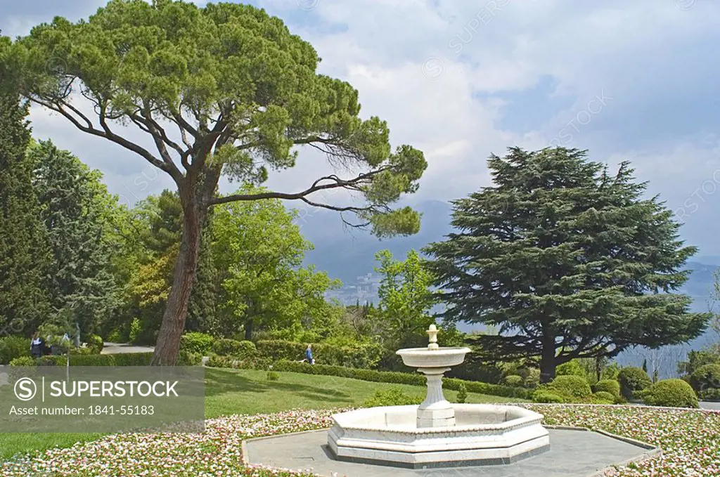 Fountain in park, Crimea, Ukraine