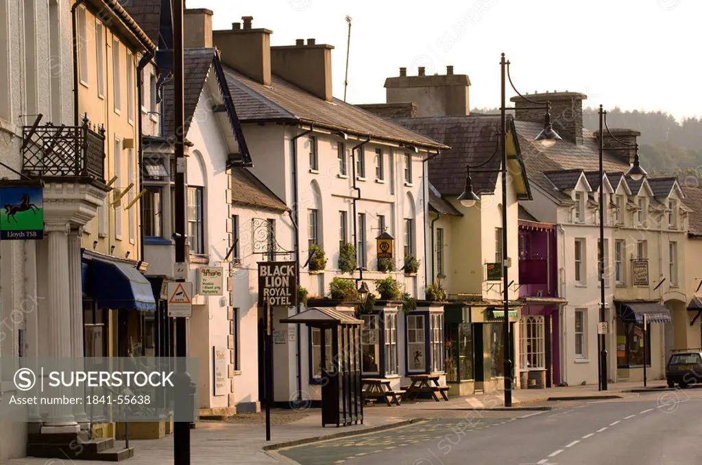 Street scene, Great Britain, Wales, Lampeter