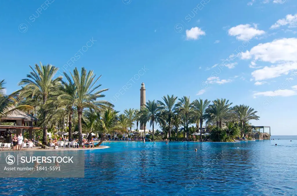 Swimming Pool of the Hotel Costa Meloneras, Maspalomas, Gran Canaria, Canary Islands, Spain