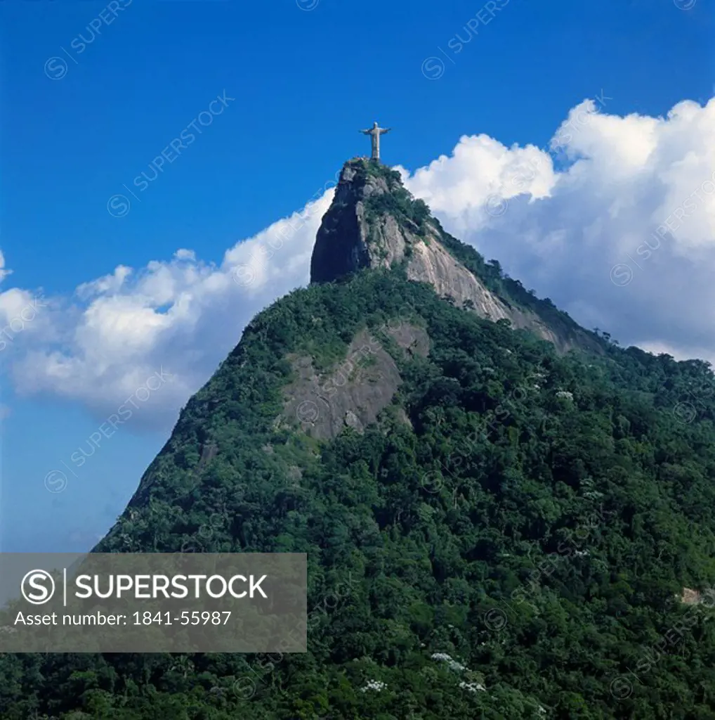 Christ statue on sugar loaf, Rio de Janeiro, Brazil