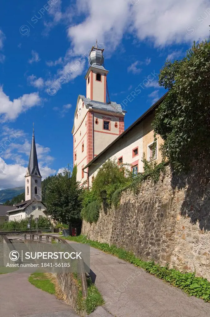 Church in town, Gmuend, Carinthia, Austria