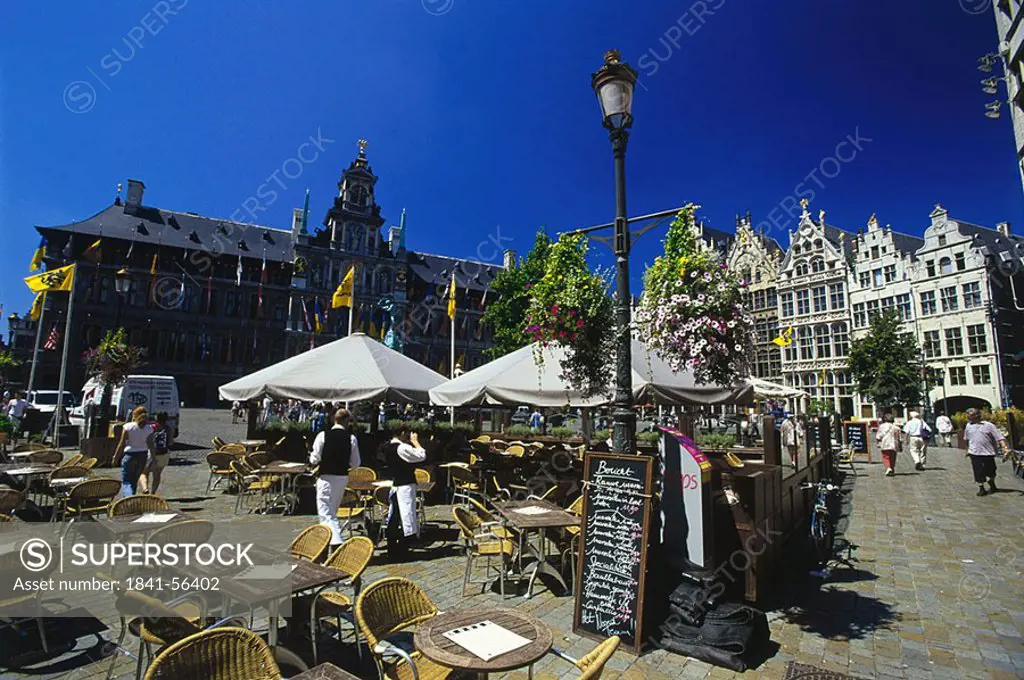 Town Hall in city, Antwerp City Hall, Antwerp, Flanders, Belgium