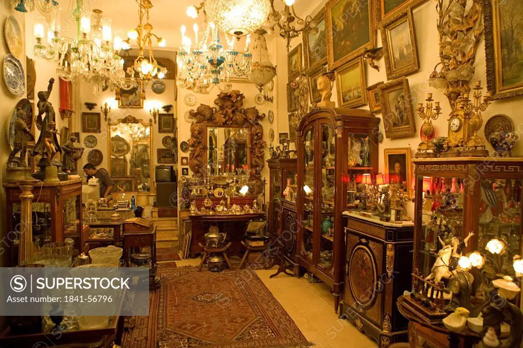 Interiors of store, Cairo, Egypt