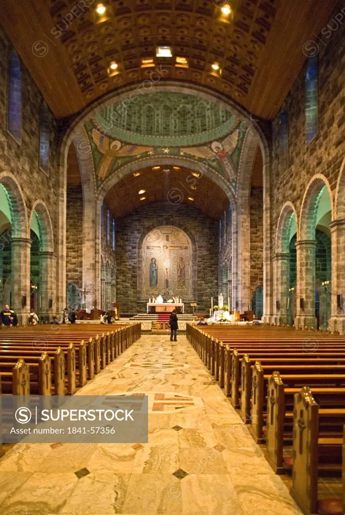 Interiors of cathedral, Galway Cathedral, Galway, Connacht, Republic of Ireland