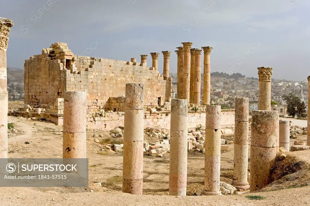 Artemis temple, Gerasa, Jordanien