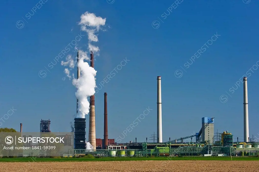 Mittal Stahlwerk, Ruhrort, Duisburg, Ruhr, North Rhine_Westphalia, Germany