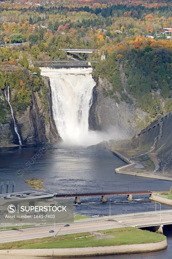 Montmorency Falls, Canada, Quebec, Quebec City