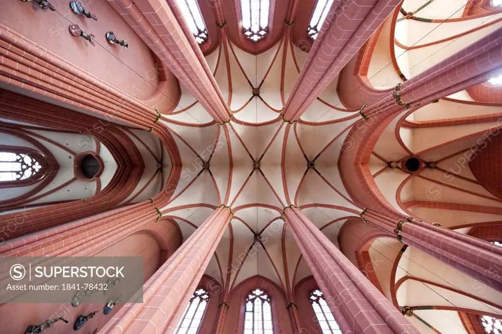 Frankfurt Cathedral, Germany, worm´s eye view
