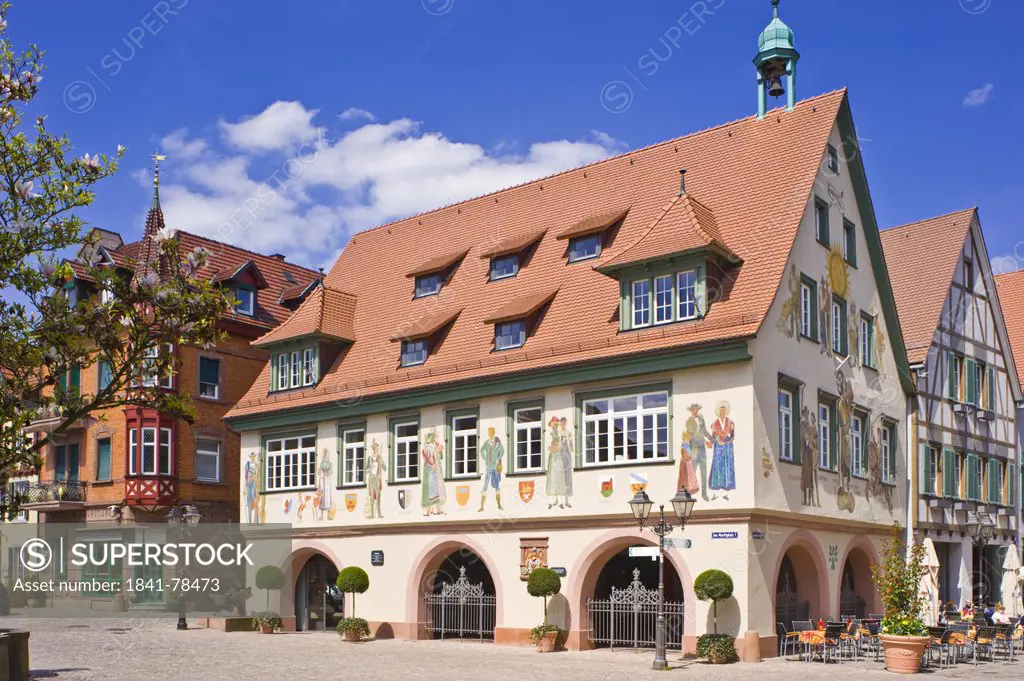 Town hall, Haslach, Baden_Wuerttemberg, Germany, Europe