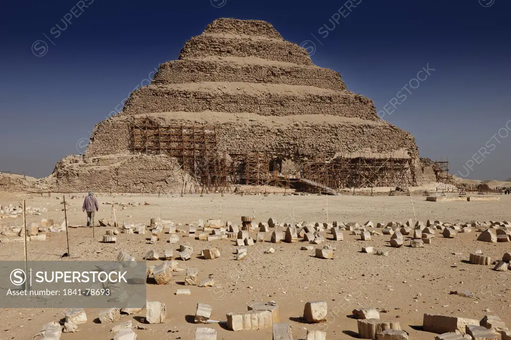 Step pyramid of Djoser, Saqqara, Egypt