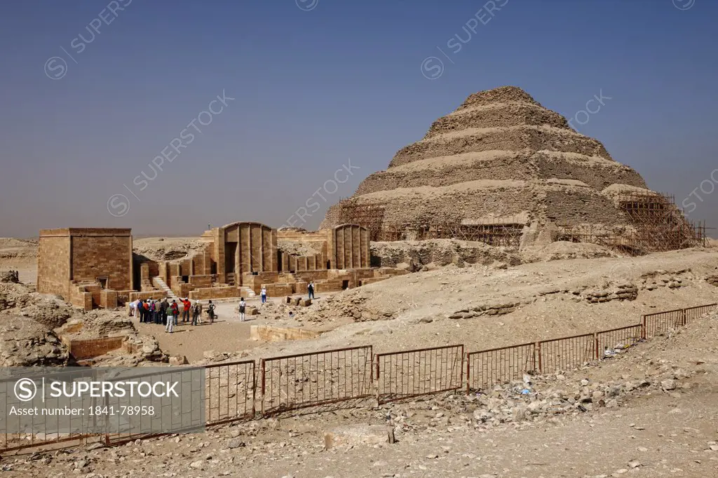 Step pyramid of Djoser, Saqqara, Egypt