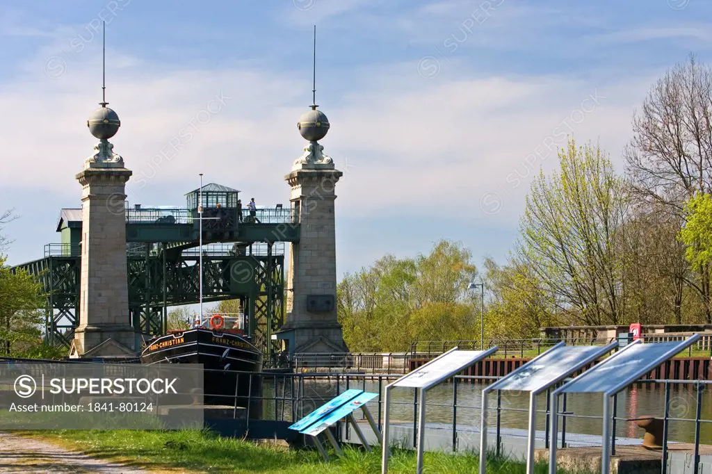Schiffshebewerk Henrichenburg, Waltrop, Ruhr, North Rhine_Westphalia, Germany