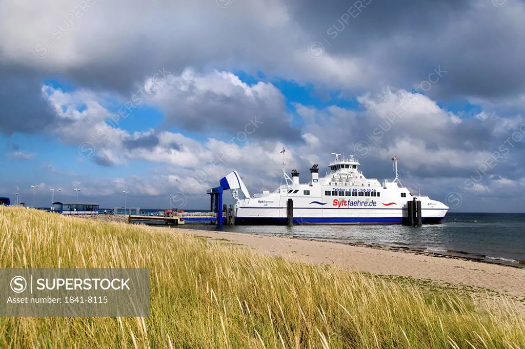 Ferry in List, Sylt, Germany