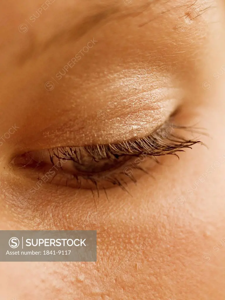Close_up of woman´s eye