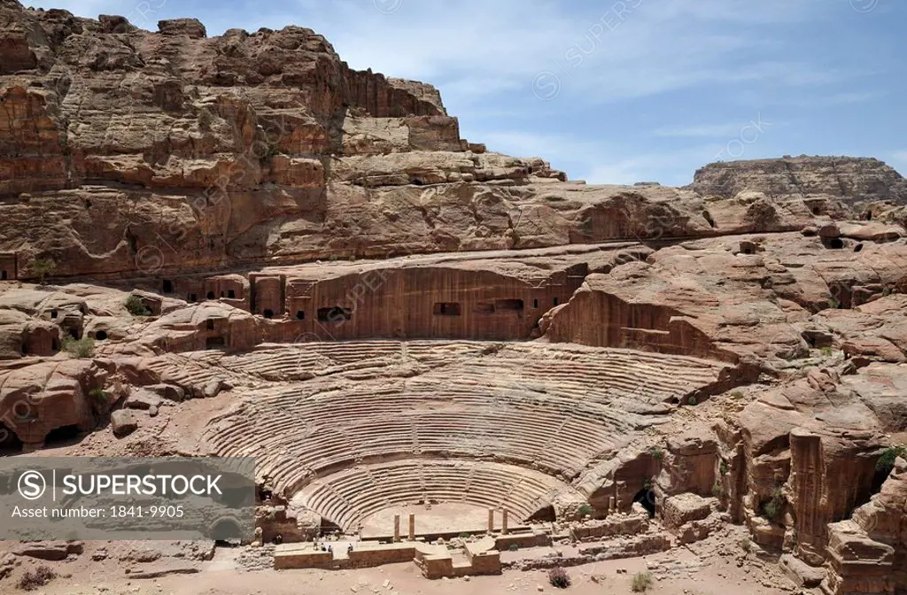 Ruin, Petra, Jordan, Asia