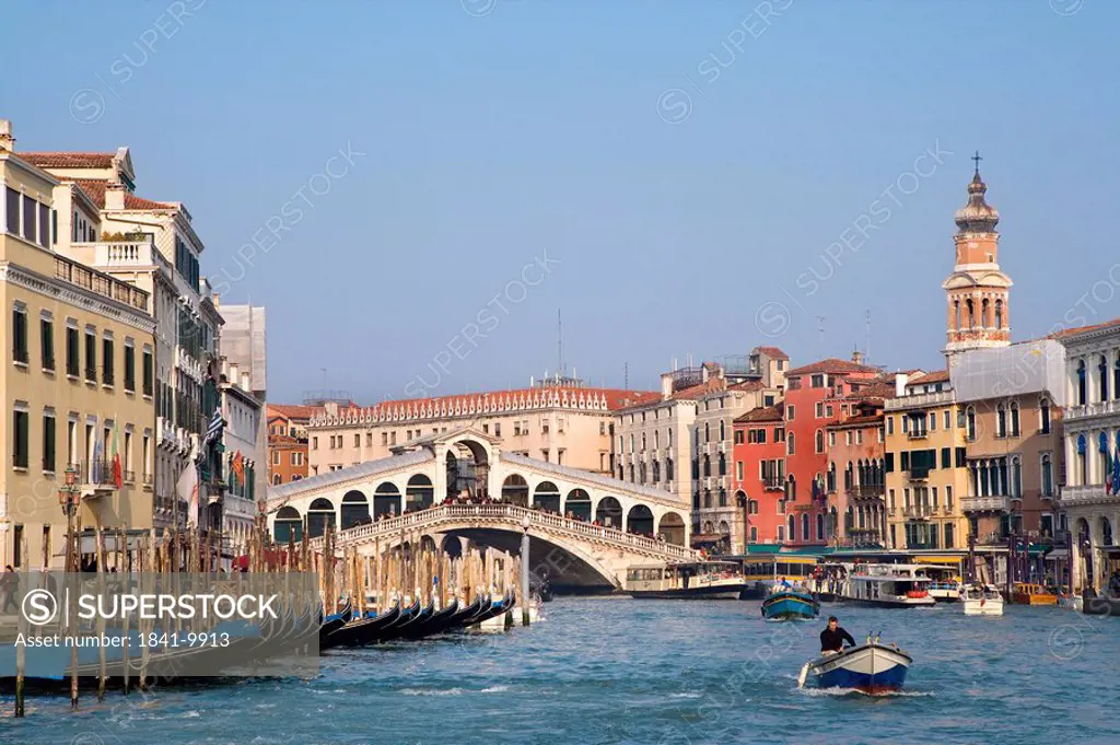 Rialto Bridge and Canale Grande, Venice, Italy