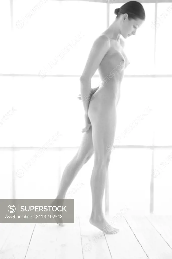 nude woman standing