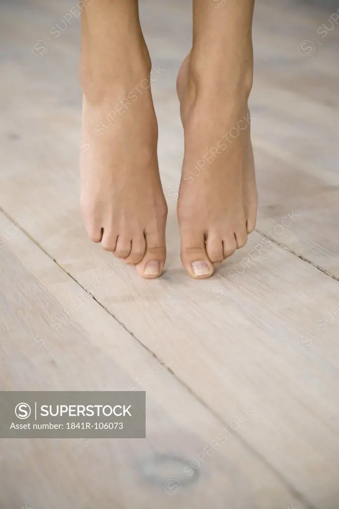 close up of feet