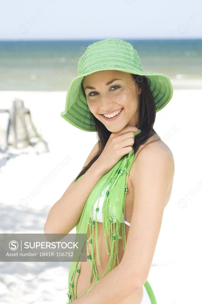 beauty woman on beach