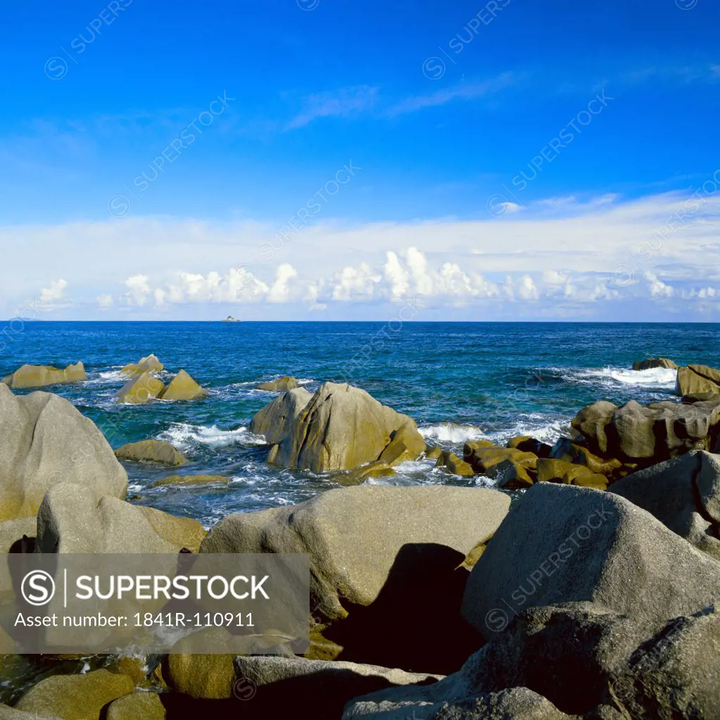 Rocky seashore