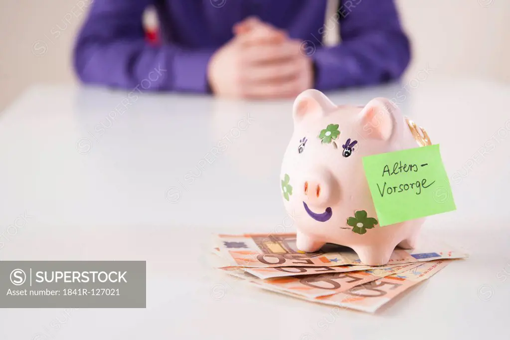 Piggy bank for pension plan