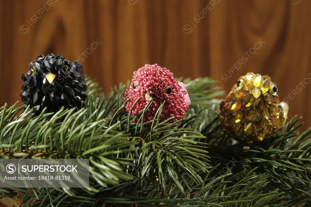 Close-up of Christmas decoration