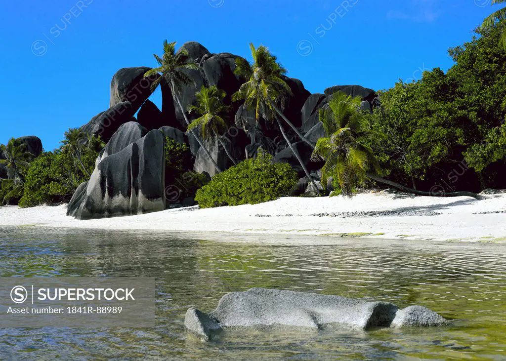 Seychelles Islands, lonely beach