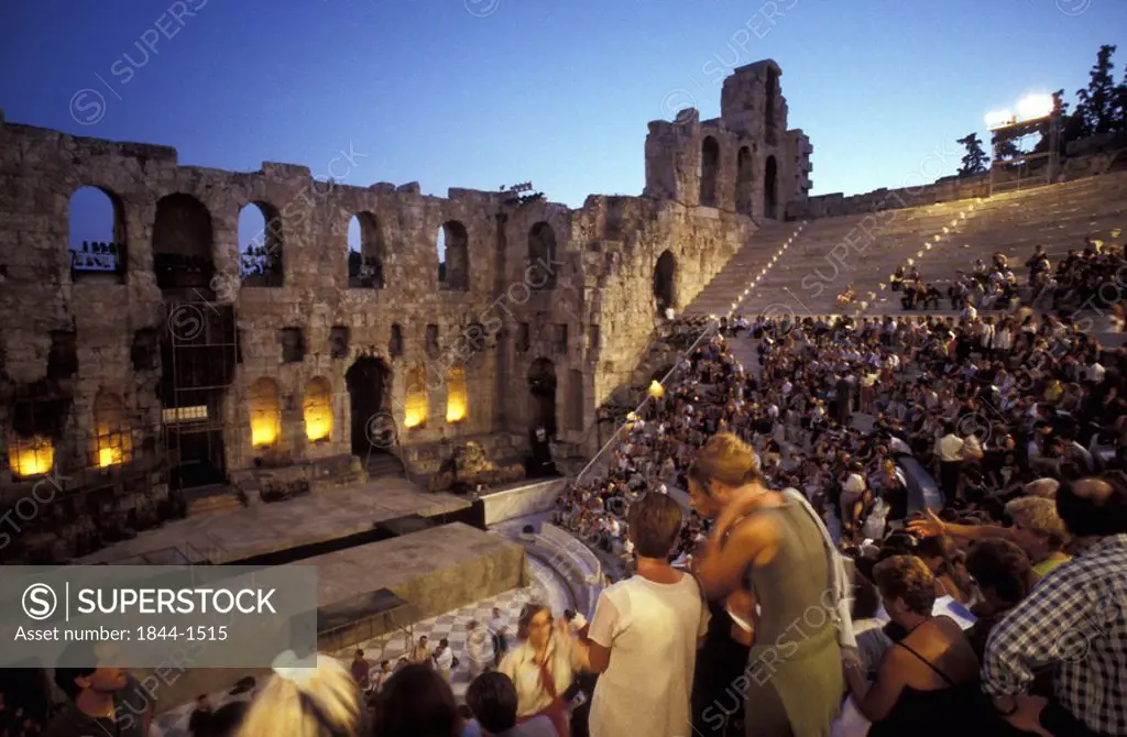Acropolis Theatre of Herodes Atticus  Athens, Attica, Greece