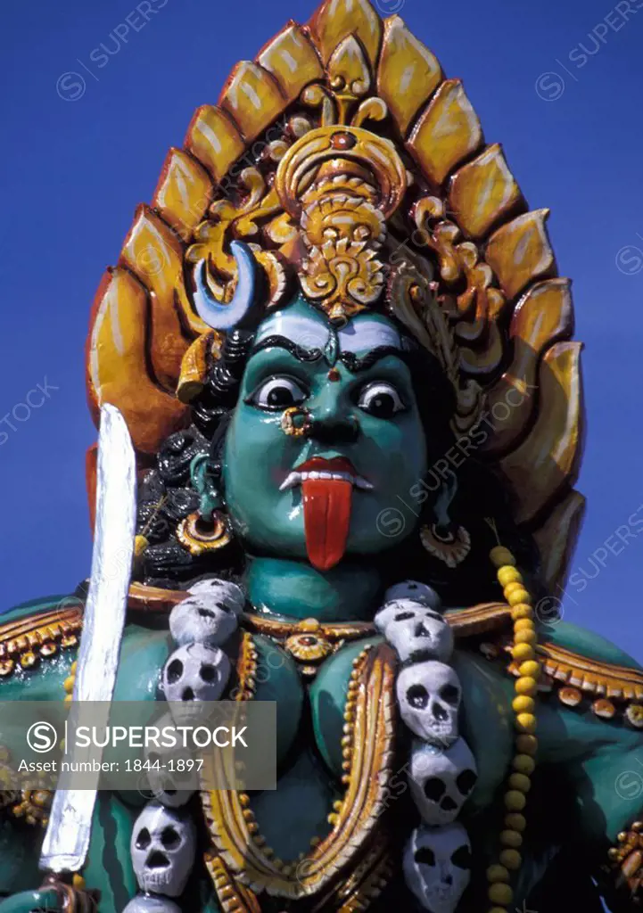 Madurai, Image of Kali Tamil Nadu, India, Asia